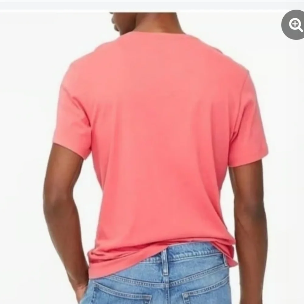 J. Crew Coral Sailboat Graphic Tee